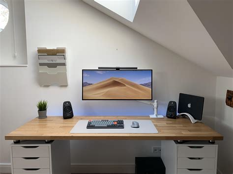 My take on the IKEA Setup : r/desksetup