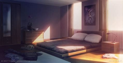 Bedroom - Visual Novel Background by giaonp | Living room background, Episode interactive ...