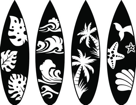 Surfboard Silhouette, Surfboard SVG Bundle | lupon.gov.ph