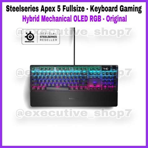 Jual Steelseries Apex 5 Fullsize Rgb - Keyboard Gaming Di Seller ...