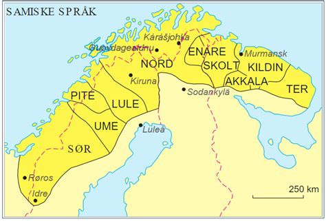 Sami People Map