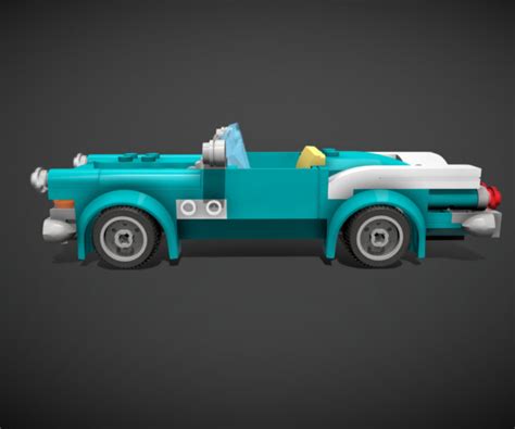 ArtStation - Lego Vintage Car | Game Assets