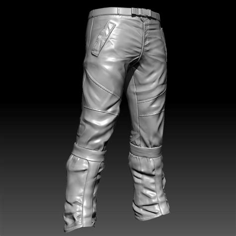 pants zbrush 3d 3ds