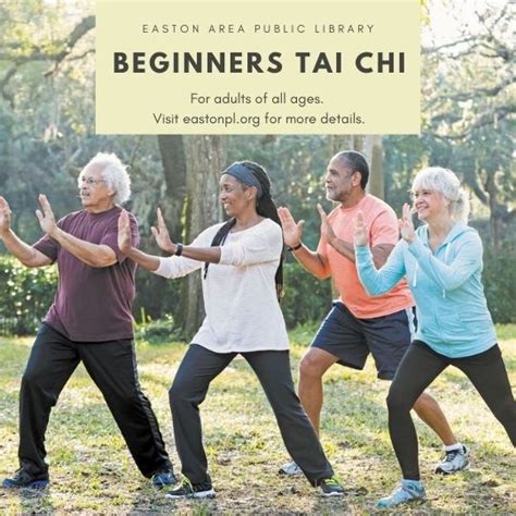 Beginners Tai Chi | Easton Main Street Initiative