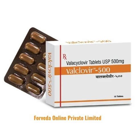 Valtrex Valacyclovir 500 Mg Tablets at Rs 300/bottle | Dhantoli | Nagpur | ID: 20489542230