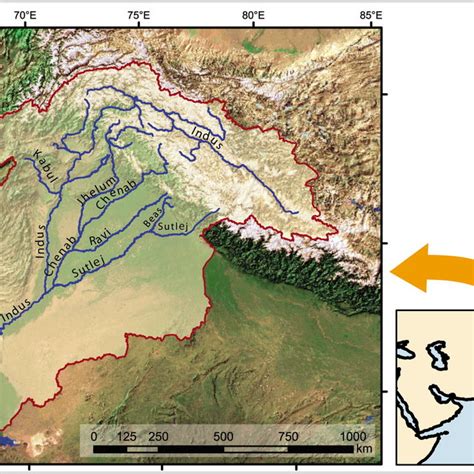 Glacier behavior in the Upper Indus Basin. (Map by ICIMOD) | Download Scientific Diagram