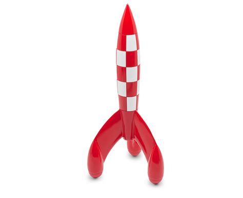 Tintin Moon Rocket Resin Figurine 30cm – Compendium Design Store