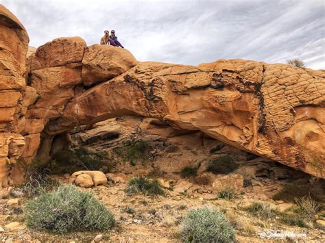 Hiking at Gold Butte National Monument Girl on a Hike