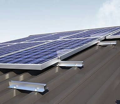 Rooftop Solar Panel Mounting Structure Set (Structure Set for 5 Solar ...