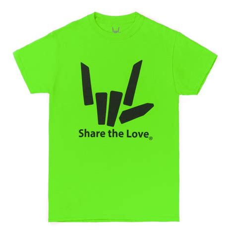 Stephen Sharer - Signature Share The Love Youth Tee in Lime – StephenSharer | Love logo, Stephen ...