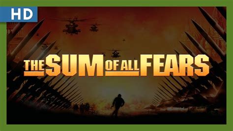 The Sum of All Fears (2002) Trailer - YouTube