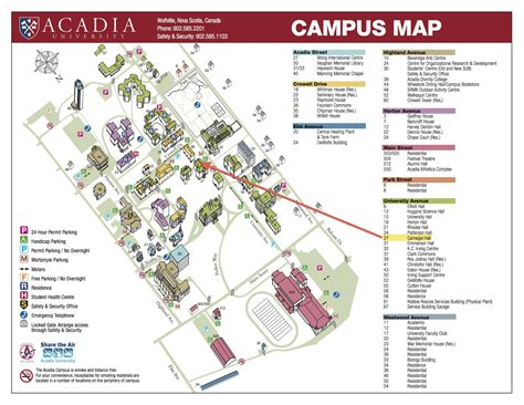 Uncc Campus Map Printable