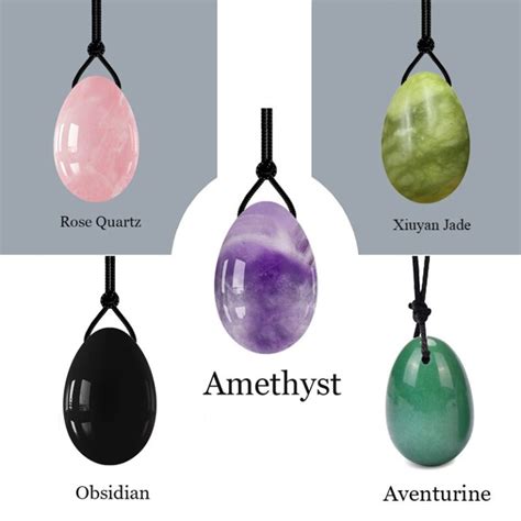 Types of Yoni Egg Crystals