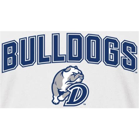 Drake Bulldogs Women's Proud Mascot Slim Fit T-Shirt - White - Fanatics.com