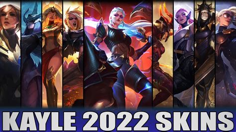 KAYLE SKINS 2022 | All Kayle Skins Including Pentakill III Lost Chapter ...