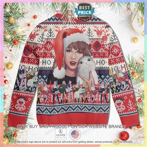 HOT Taylor Swift Cat Christmas Sweater • Shirtnation - Shop trending t ...