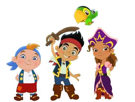 Image - Jake, Izzy, Cubby and Skully.jpg | Jake and the Never Land Pirates Wiki | FANDOM powered ...