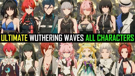 Wuthering Waves Closed Beta: Review And List Of All Characters