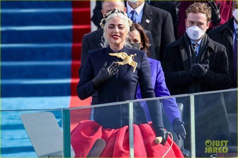 Lady Gaga Performs the National Anthem at Presidential Inauguration ...