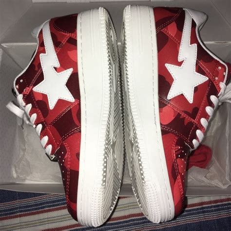 Bape | Shoes | Bapesta Red Camo M2 | Poshmark