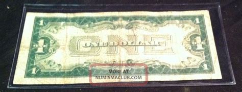 1928 B One Silver Dollar Silver Certificate