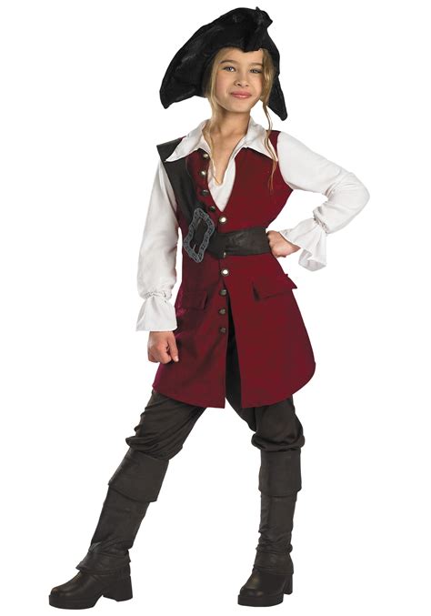 Kid's Elizabeth Swann Pirate Costume