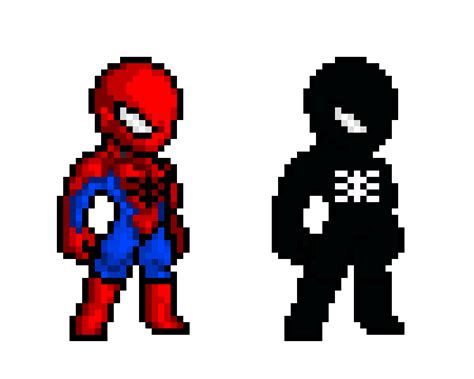 Venom Spiderman Pixel Art Spiderman Pixel Art Pixel A - vrogue.co