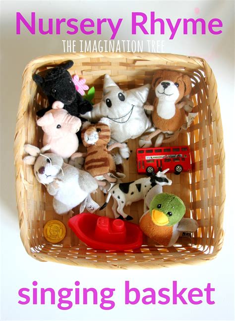 Make a nursery rhyme singing basket for babies, toddlers and ...