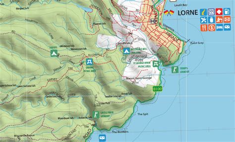 Great Otway National Park Map — Mud Map blog