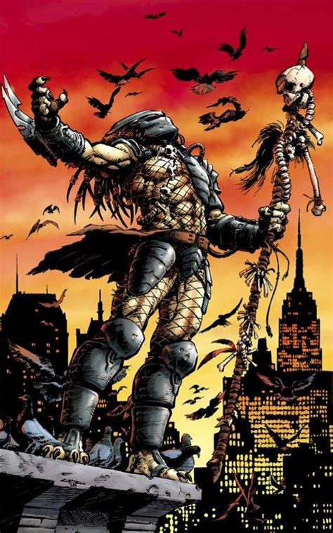 Predator: Concrete Jungle Issue 1 cover | Predator comics, Predator art, Predator movie