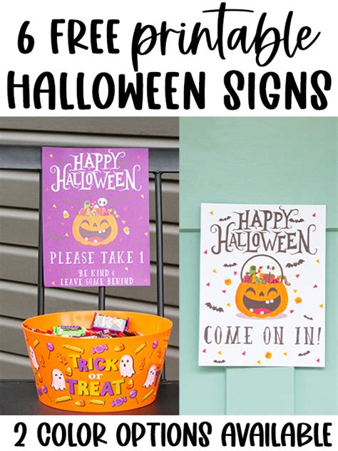 free-printable-halloween-candy-sign-set-featured - Mom Envy