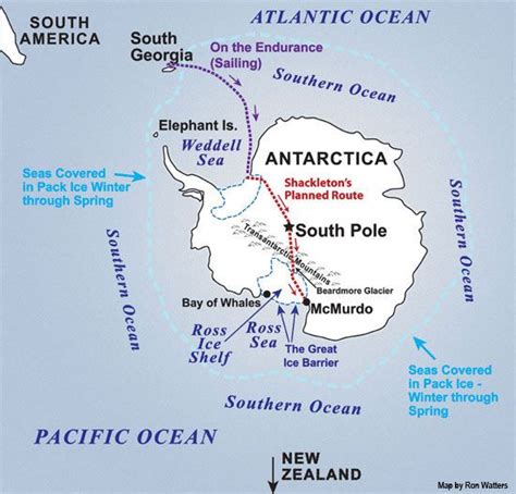 Ernest Shackleton | Antarctica, South pole, Southern ocean