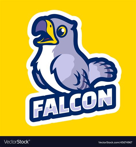 Falcon Cartoon Character