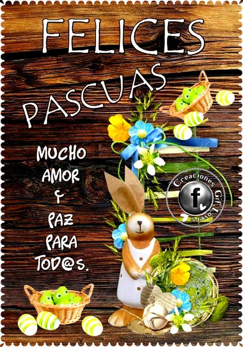 Felices Pascuas, frases. Creaciones Gif Lovers. | Frases de felices ...