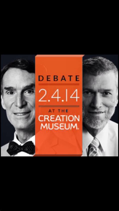 Join in the biblical creationism vs evolutionism debate tomorrow ...