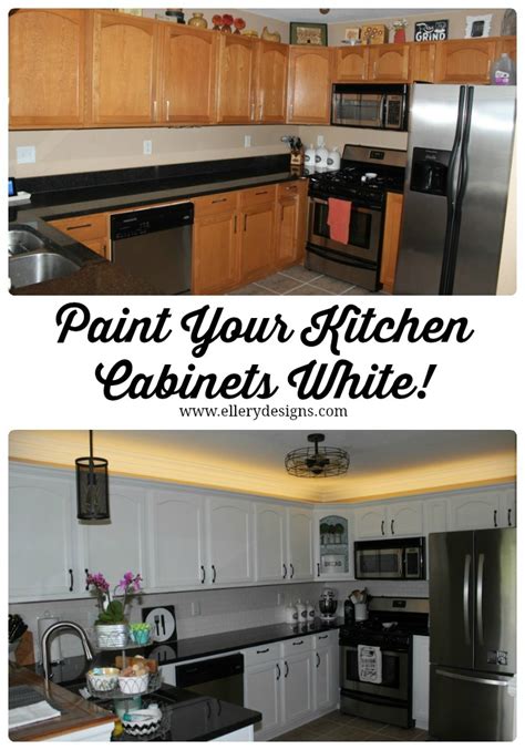 Painting Wood Cabinets White Diy | www.resnooze.com