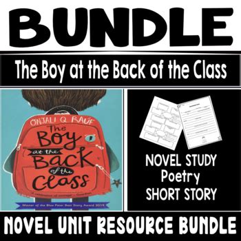 The Boy at the Back of the Class Novel Study / Poetry / Short Story BUNDLE