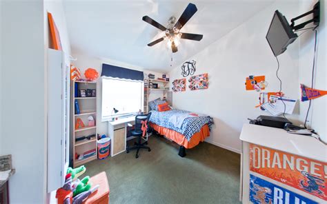 Single Dorm Room Layout