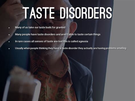 Taste Disorders: Basic 12 Symptoms & Causes