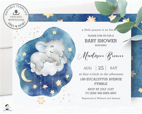 Pin on Elephant Baby Shower Ideas