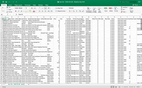 How to Use a CSV File to Edit Menu Items Support Center