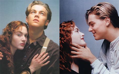 Kate Winslet & Leonardo DiCaprio- Titanic - Kate Winslet and Leonardo ...