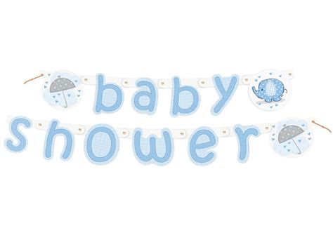 Baby Shower! Baby Blue Banner (1.6 Metres) - Peci Australia Pty Ltd