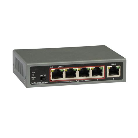 POE4-65 Tru View 4 Port POE Switch - Ellipse Security, Inc.