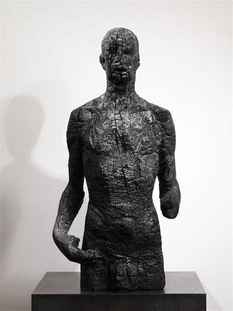 Scorched Wooden Sculptures Metamorphosize After Fire | Wood sculpture ...