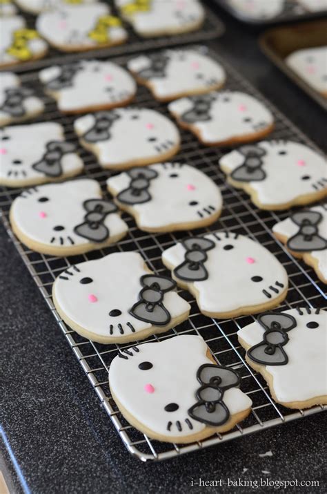 i heart baking!: hello kitty cookies