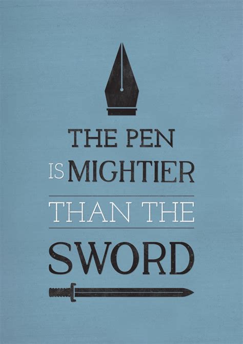 the pen is mightier than the sword | The Pen is Mightier than the Swo…