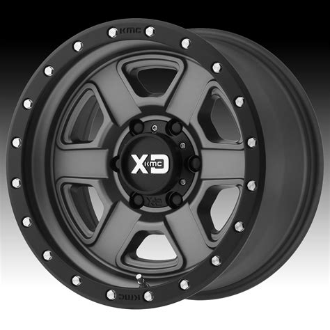 XD Series XD133 Fusion Off-Road Satin Gray Custom Wheels Rims - XD133 ...