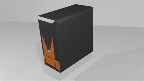 Desktop CPU 3D model | CGTrader