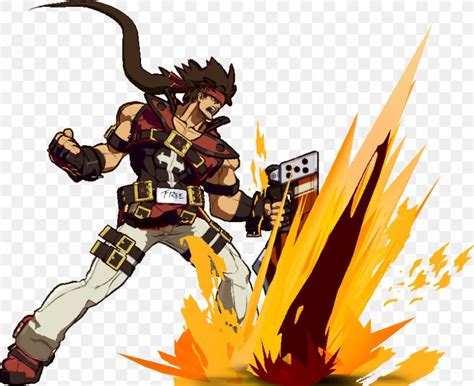 Guilty Gear Xrd Sol Badguy Sprite Character, PNG, 837x683px, Guilty Gear Xrd, Character, Combo ...